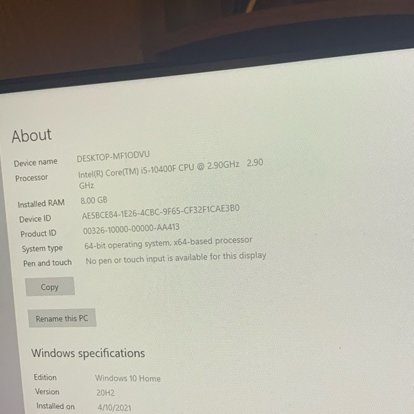 Pc Set up - Picture 10 of 10